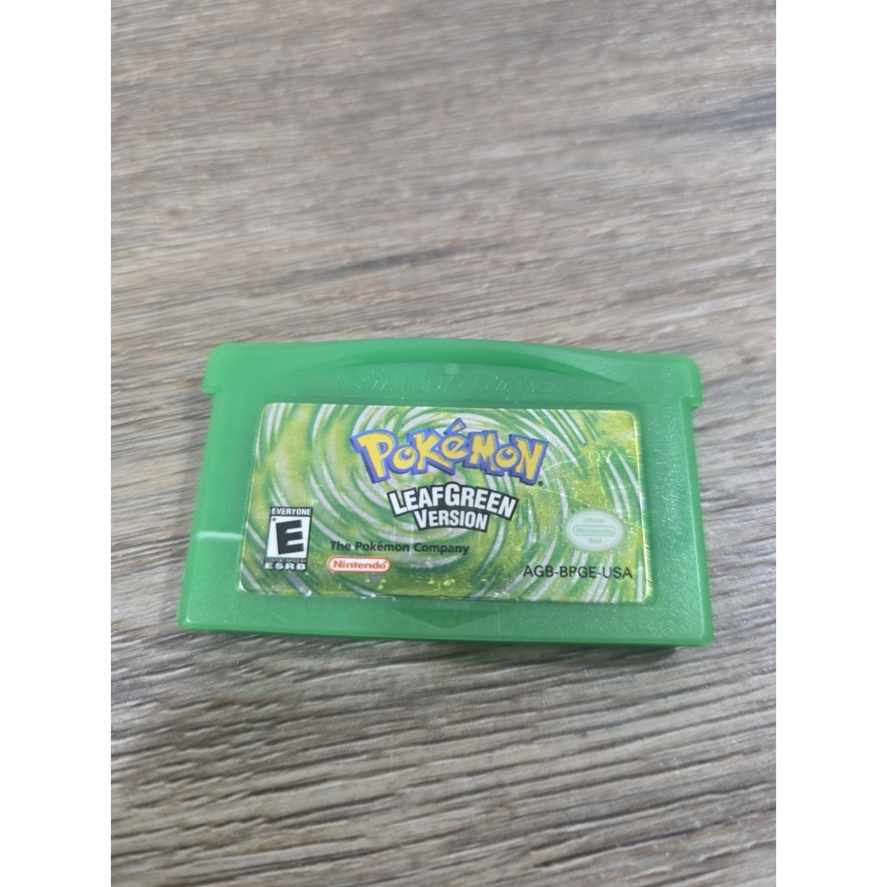 AUTHENTIC Nintendo Pokémon: LeafGreen Version for Game Boy Advance